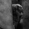 Абстракт, алтернативна, Черно и бяло, минималистичен, геометричен, форма, линия, светлосенки, фотография