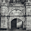 Black and White Photography of Castle in Belogradchik Town