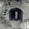 Black and White Photography of Castle in Belogradchik Town