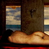 Experiment, conceptual, retouching, art, process, collage, darkness, fear, thriller, horror, sleep, unreal, relative, story, Psychology